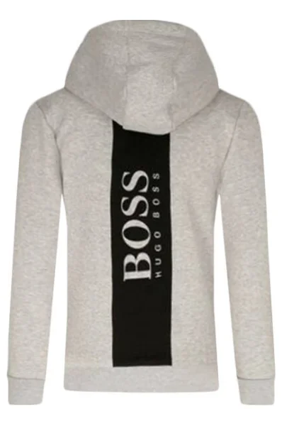 Суитчър/блуза | Regular Fit BOSS Kidswear сив